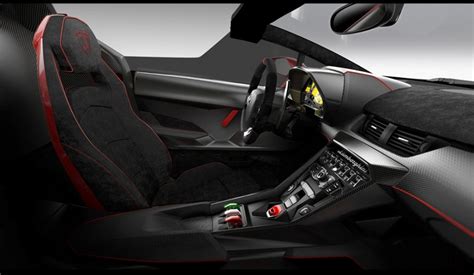 Lamborghini Veneno Roadster Intérieur - DESIGNMOTEUR