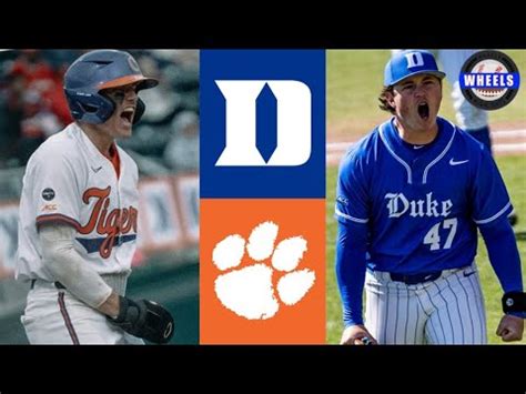 Duke vs Clemson Highlights (Crazy Game!) | 2023 College Baseball ...