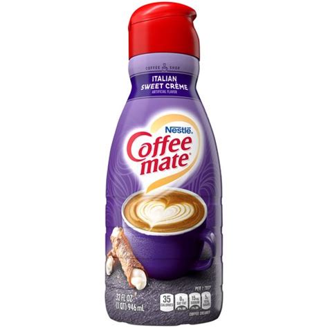 Nestlé Coffee Mate Italian Sweet Crème Coffee Creamer, 32 fl oz