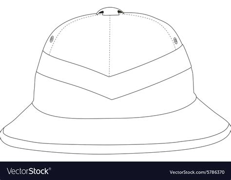 Safari hat Royalty Free Vector Image - VectorStock