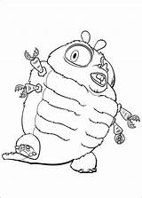 Monsters Vs Aliens To Color Coloring Page  Free Printable sketch template