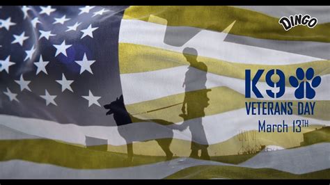 Celebrate K9 Veterans Day March 13th - YouTube