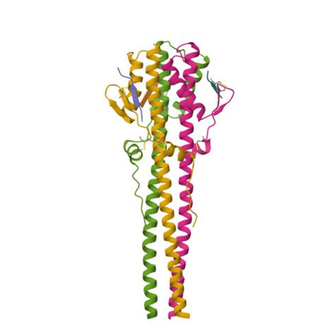 RCSB PDB - 1HTM: STRUCTURE OF INFLUENZA HAEMAGGLUTININ AT THE PH OF ...