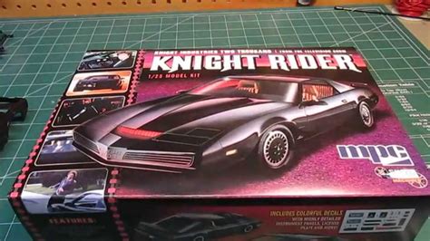 MPC Knight Rider KITT Model Kit Open Box Review - YouTube