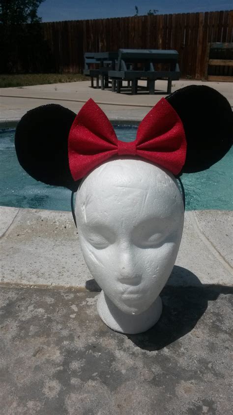 minnie mouse inspired mouse ears on Storenvy