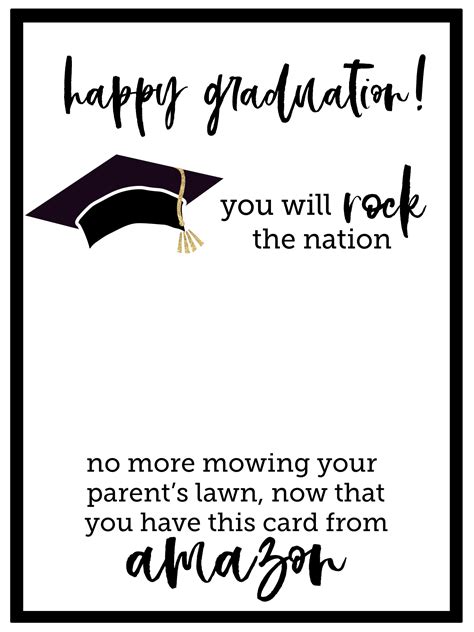 Free Printable Graduation Card - Paper Trail Design