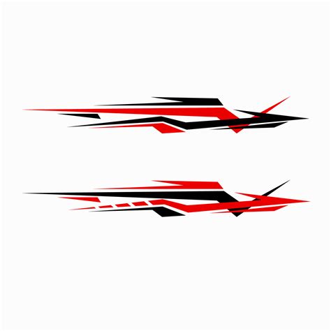 racing car sticker design vector. sports car stickers 22457388 Vector Art at Vecteezy