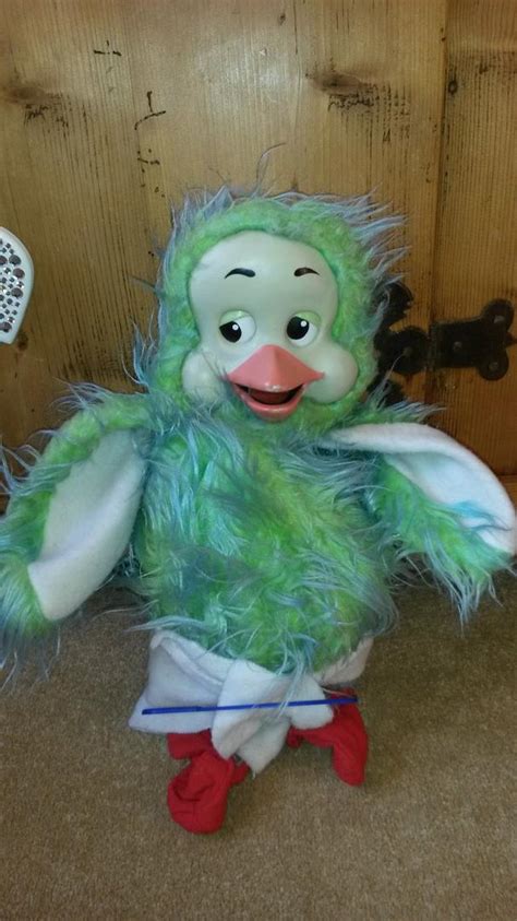 VINTAGE ORVILLE THE DUCK PUPPET - TEBRO SOFT TOY KEITH HARRIS ventriloquist | #1772957561