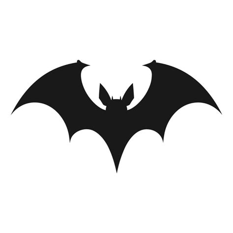 A Vampire Bat vector silhouette free isolated on a white background 35081616 Vector Art at Vecteezy