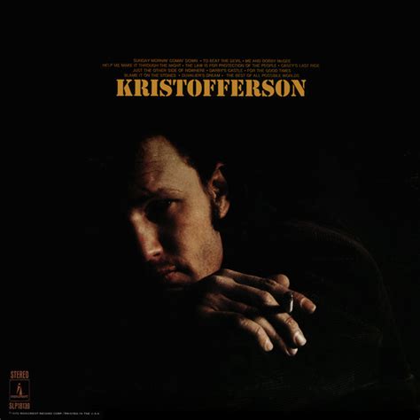 Kris Kristofferson - Sunday Mornin' Comin' Down - Lyrics and ratings ...