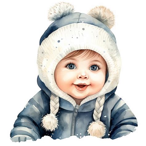 Premium AI Image | Adorable Baby Illustration