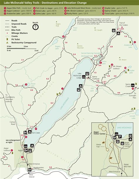 Hiking Trails Maps - ToursMaps.com