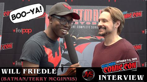 INTERVIEW with WILL FRIEDLE (Voice of Terry McGinnis/Batman) BATMAN ...