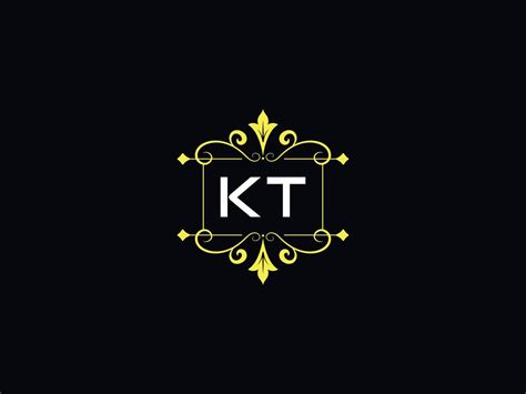 Stylish Kt Luxury Logo, Typography Kt Logo Letter Design 17392696 ...