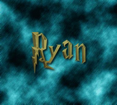 Ryan Logo | Free Name Design Tool from Flaming Text