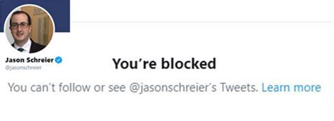 I Was Blocked by Bloomberg News' Jason Schreier on Twitter - Wolfshead ...