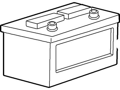 BXT-65-750 BXT65750 - Genuine Ford Battery