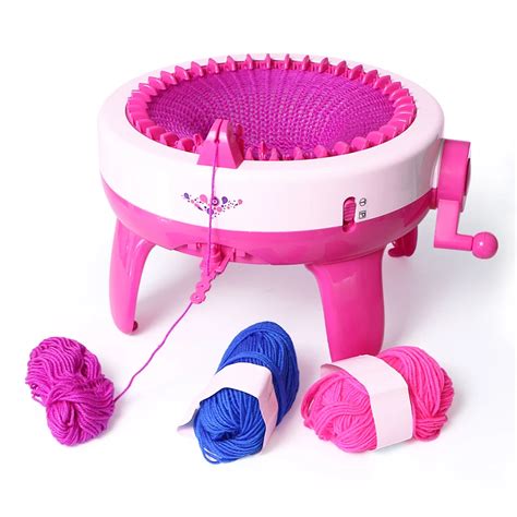 DIY Knitting Loom Machine Girls Big Hand Knitting Machine Weaving Loom ...