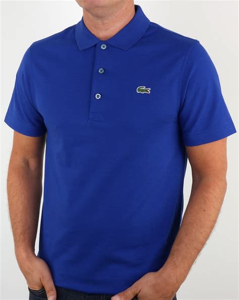 Lacoste Polo Shirt French Blue, Men's, Pique, Cotton