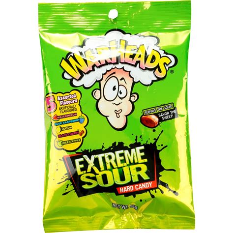 Warheads Extreme Sour Hard Candy Bag 56g | BIG W