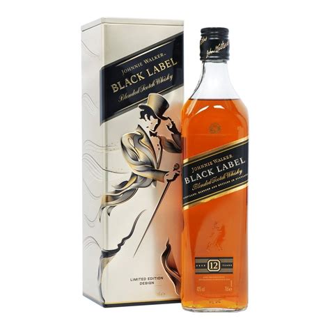 Johnnie Walker Black Label 12 Year Old - Tin Gift Pack - Gift Ideas from The Whisky World UK