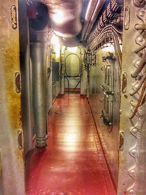 inside the USS North Carolina Battleship Photograph by William E Rogers ...