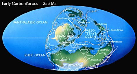 This is a map of the Earth in the Silurian period.