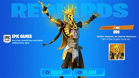 How To Get ORO SKIN In Fortnite! (NEW ORO SKIN IN FORTNITE!) - YouTube