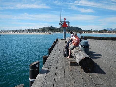 Stearns Wharf — Santa Barbara - Pier Fishing in California