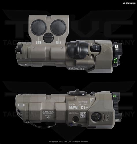 B.E. Meyers MAWL-C1+ IR / Visible Laser – Tactical Night Vision Company