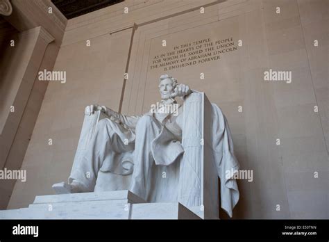 lincoln memorial statue Stock Photo - Alamy