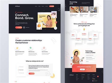 Ecommerce Landing Page designs, themes, templates and downloadable graphic elements on Dribbble