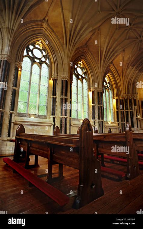 Kylemore Abbey Chapel interior Stock Photo - Alamy