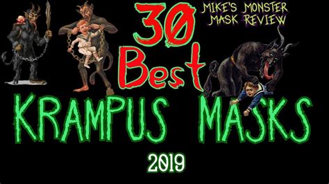 30 Best Krampus Masks 2019 - YouTube