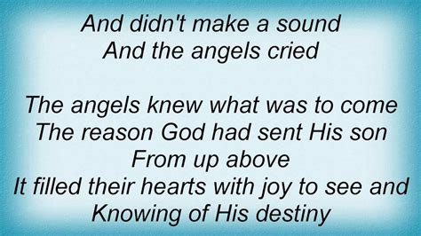 Alan Jackson - The Angels Cried Lyrics - YouTube