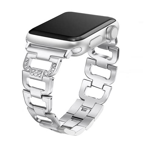 SPYCASE - Apple Watch Band 38mm 40mm iWatch Series SE/6/5/4, Series 3, Series 2, Series 1, Bling ...