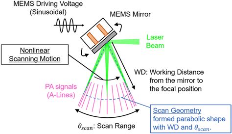 Scan geometry and the nonlinear motion of MEMS scanning mirror ...