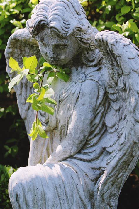 Free Images : wing, monument, female, statue, cemetery, tombstone ...