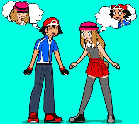 Ash and Serena body swap (By Tsukig5) by Starfighter364 on DeviantArt