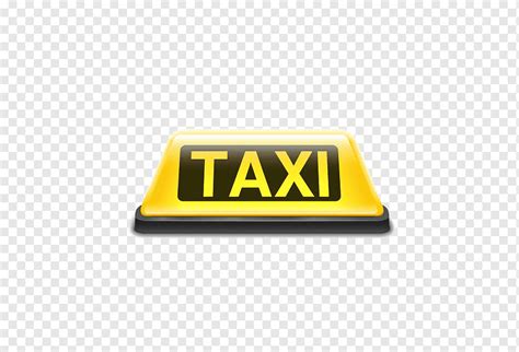 Taxi Yellow cab Sign Roof, Taxi sign, city, logo, signage png | PNGWing