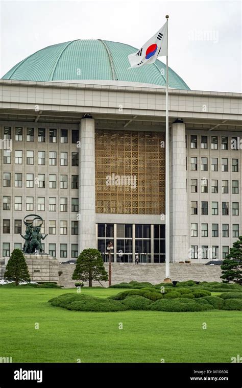 South Korea: National Assembly Building of South Korea (parliament), Seoul. Photo from 2 ...