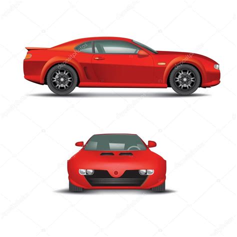 Red sports car Stock Vector by ©Route55 50637077