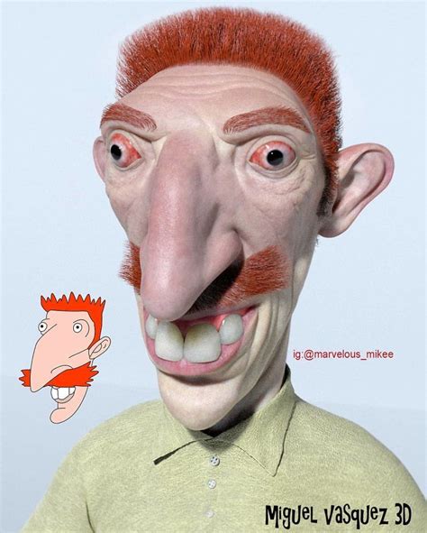 17 Realistic Cartoon Character Versions By Miguel Vasquez You Wouldn’t Want To Meet In Real Life ...