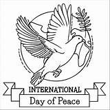 Free International Day Of Peace coloring Page  Download Print Or sketch template