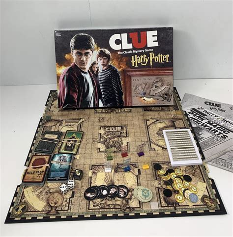 Harry Potter Clue Board Game The Classic Mystery Game Ages 9+ Complete Excellent 700304047595 | eBay