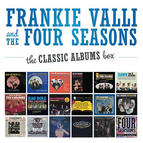 Frankie Valli & the Four Seasons - The Classic Albums Box | iHeart