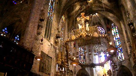 Inside Palma Majorca Cathedral - La Seu - YouTube