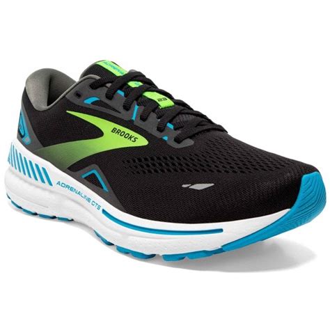 Brooks Adrenaline GTS 23 Extra Wide Mens (Black/Hawaiian Ocean) at ...