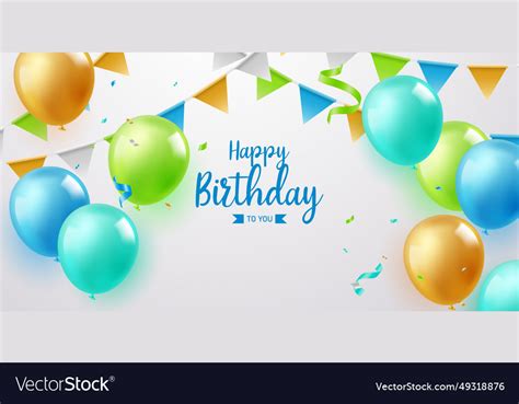 Background to celebrate your birthday Royalty Free Vector