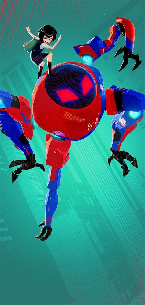 Peni Parker in Spider-Man: Into The Spider-Verse (2018) Phone Wallpaper | Wallcinemania ...